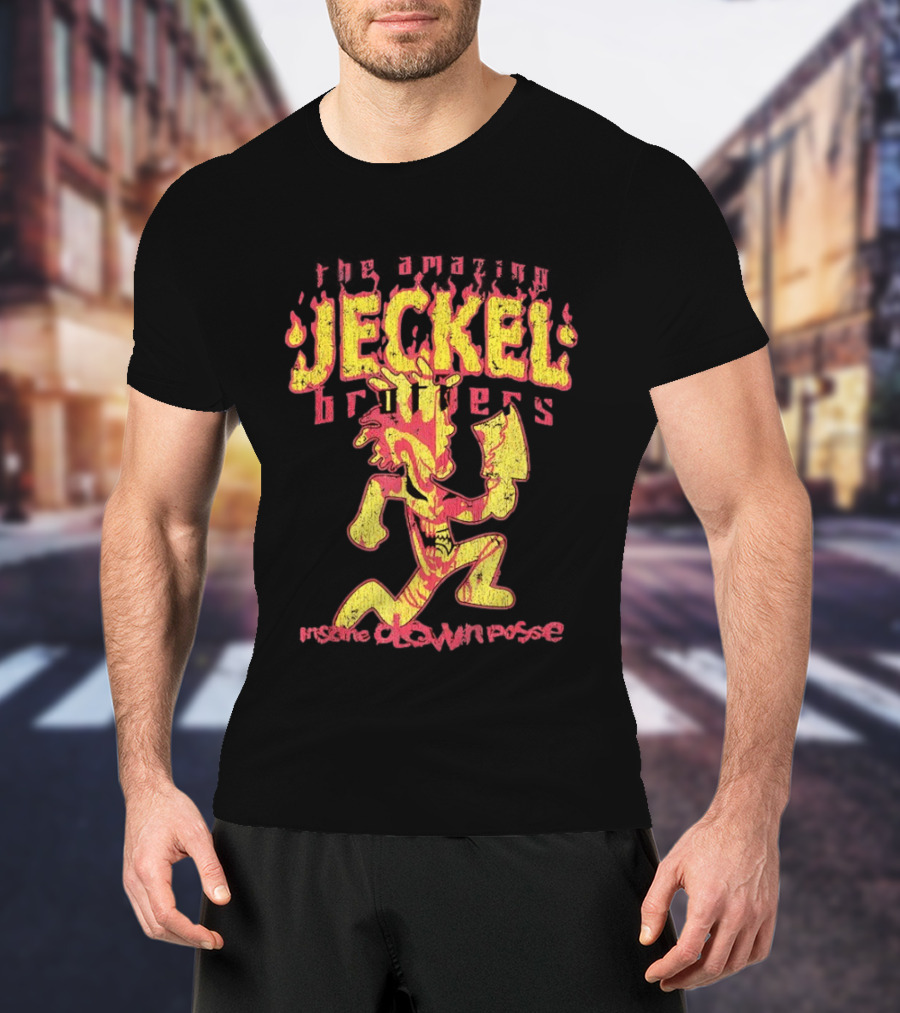 Icp The Amazing Jeckel Brothers Hatchet Man Hip Hop Insane Clown Posse T-Shirt