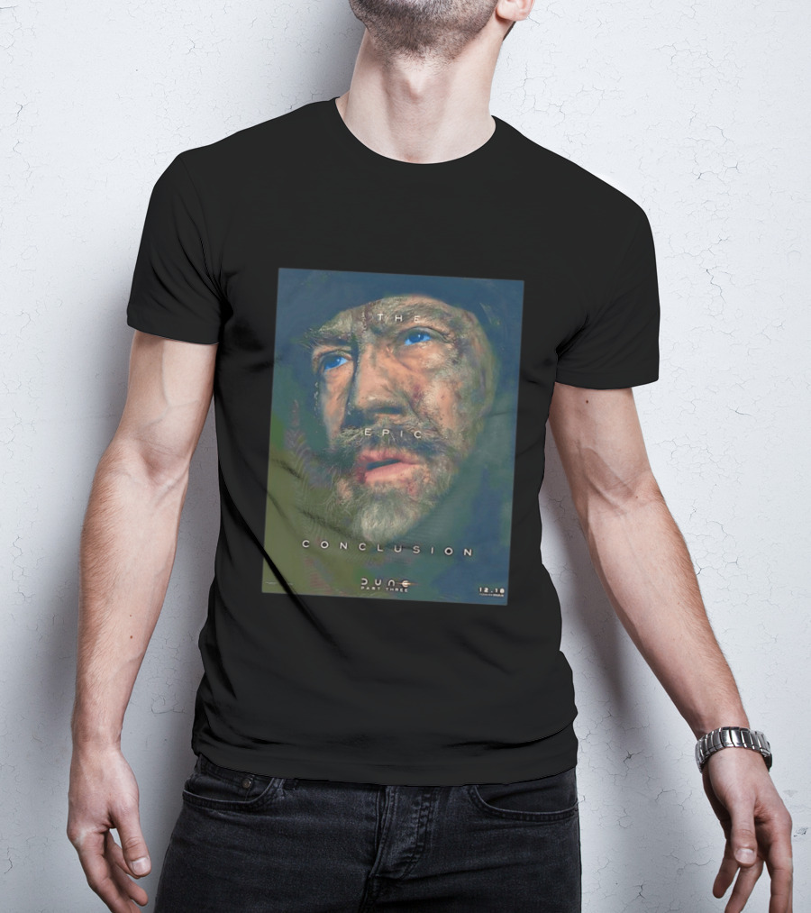 Javier Bardem As Stilgar In Dune Part Three The Epic Conclusion December 18 Release T-Shirt