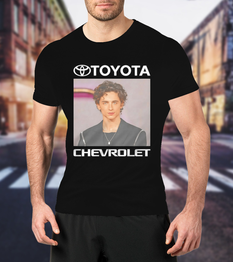 Timothée Chalamet Toyota Chevrolet Collaboration T-Shirt