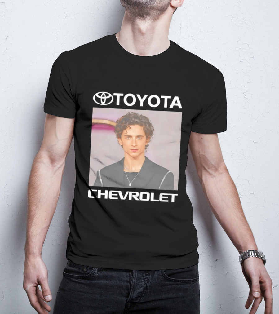 Timothée Chalamet Toyota Chevrolet Collaboration T-Shirt