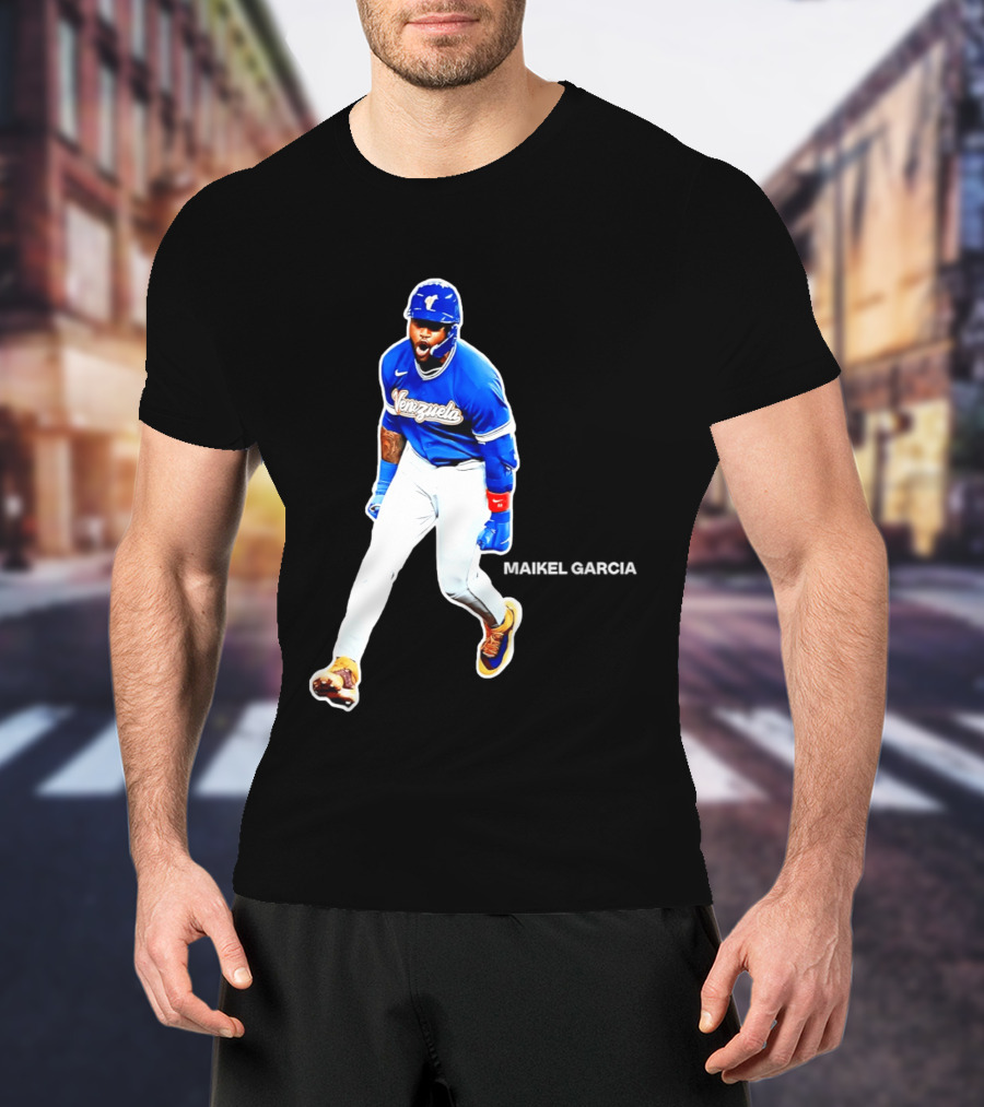 Venezuela Maikel Garcia 2026 World Baseball Classic MVP T-Shirt
