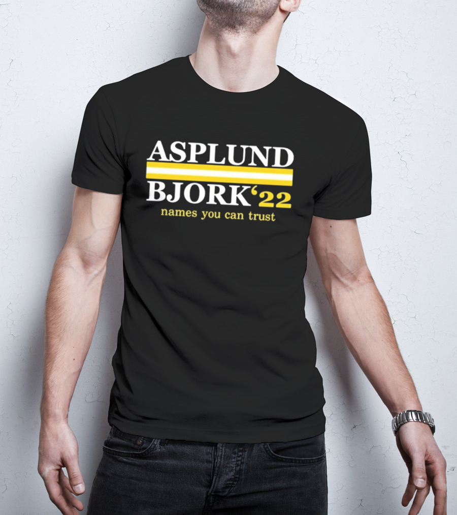Asplund Bjork 22 Names You Can Trust T-Shirt