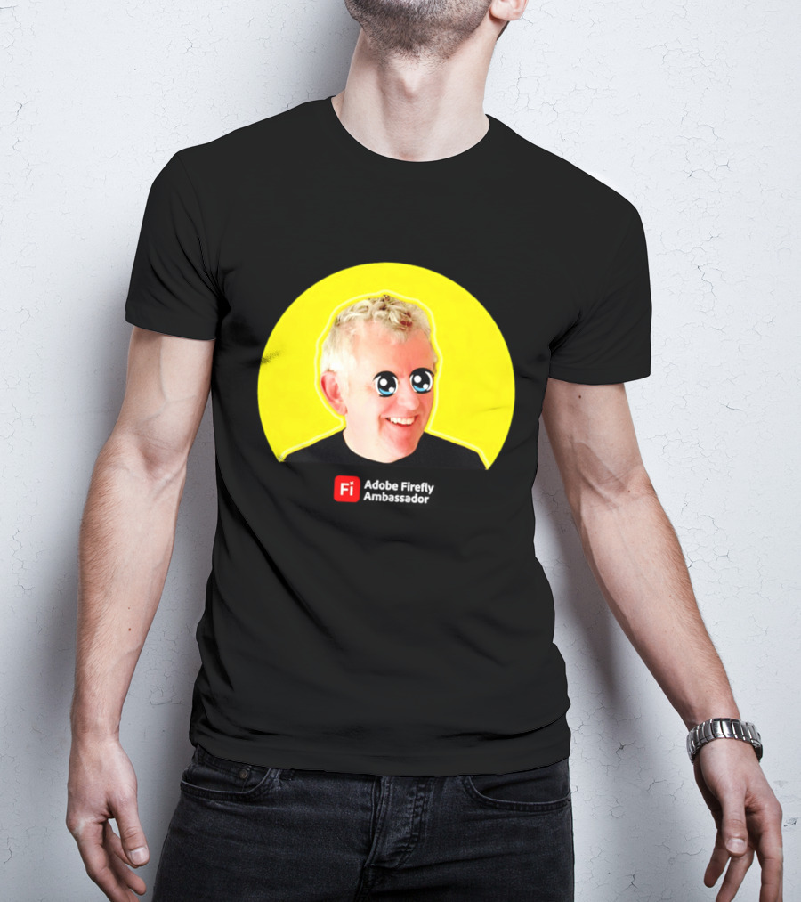 John Nack Firefly Ambassador Anime Eyes Yellow Circle Fi T-Shirt