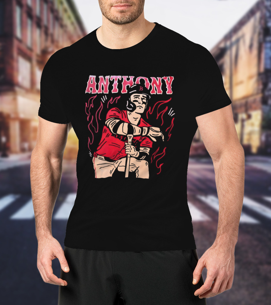 Anthony Red Sox Baseball Roman Anthony T-Shirt