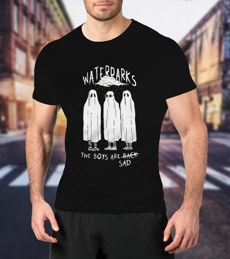 Waterparks The Boys Are Back Sad Ghosts T-Shirt