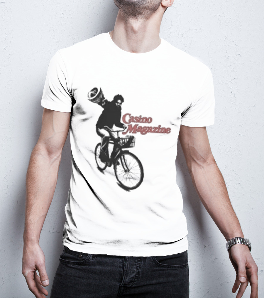 Baby Keem Limited Edition Casino Magazine Cyclist T-Shirt