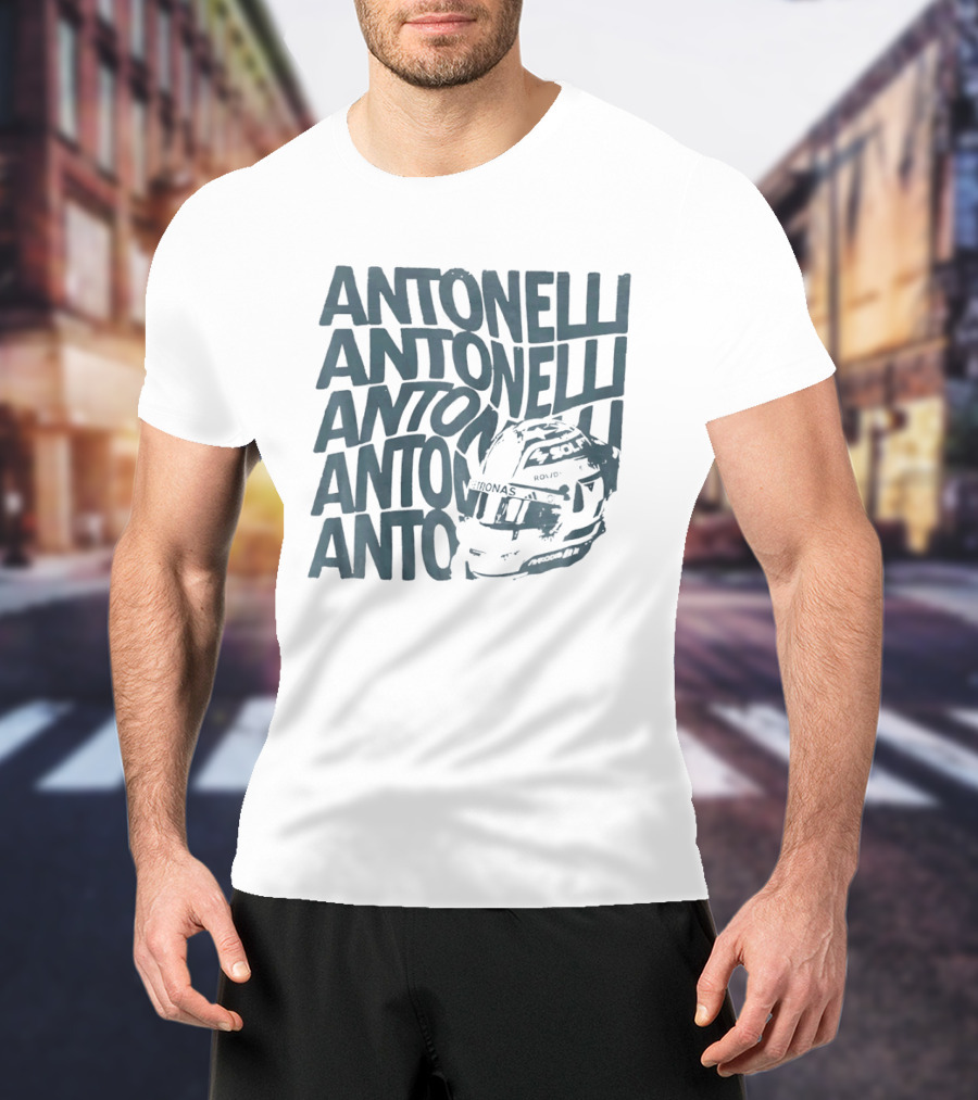 Roman Kretschmer Antonelli Final Chapter Helmet F1 T-Shirt