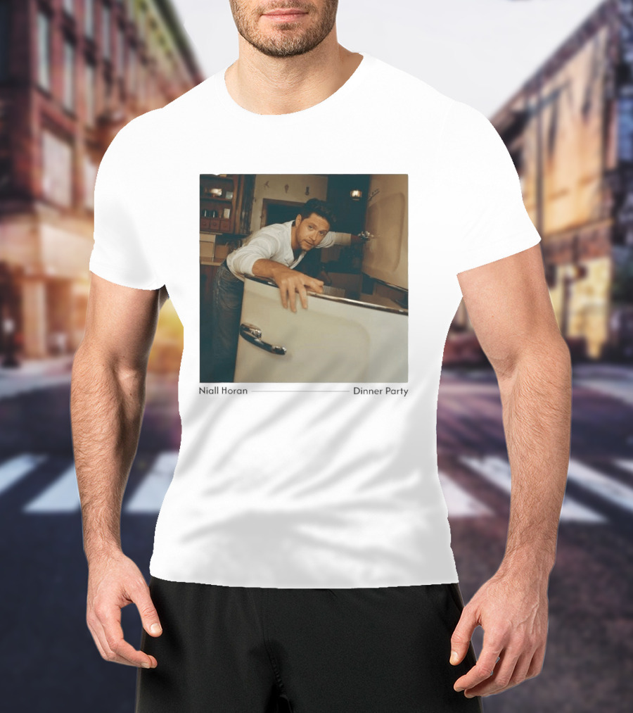 Niall Horan Dinner Party Album Cover Cooking Scene T-Shirt