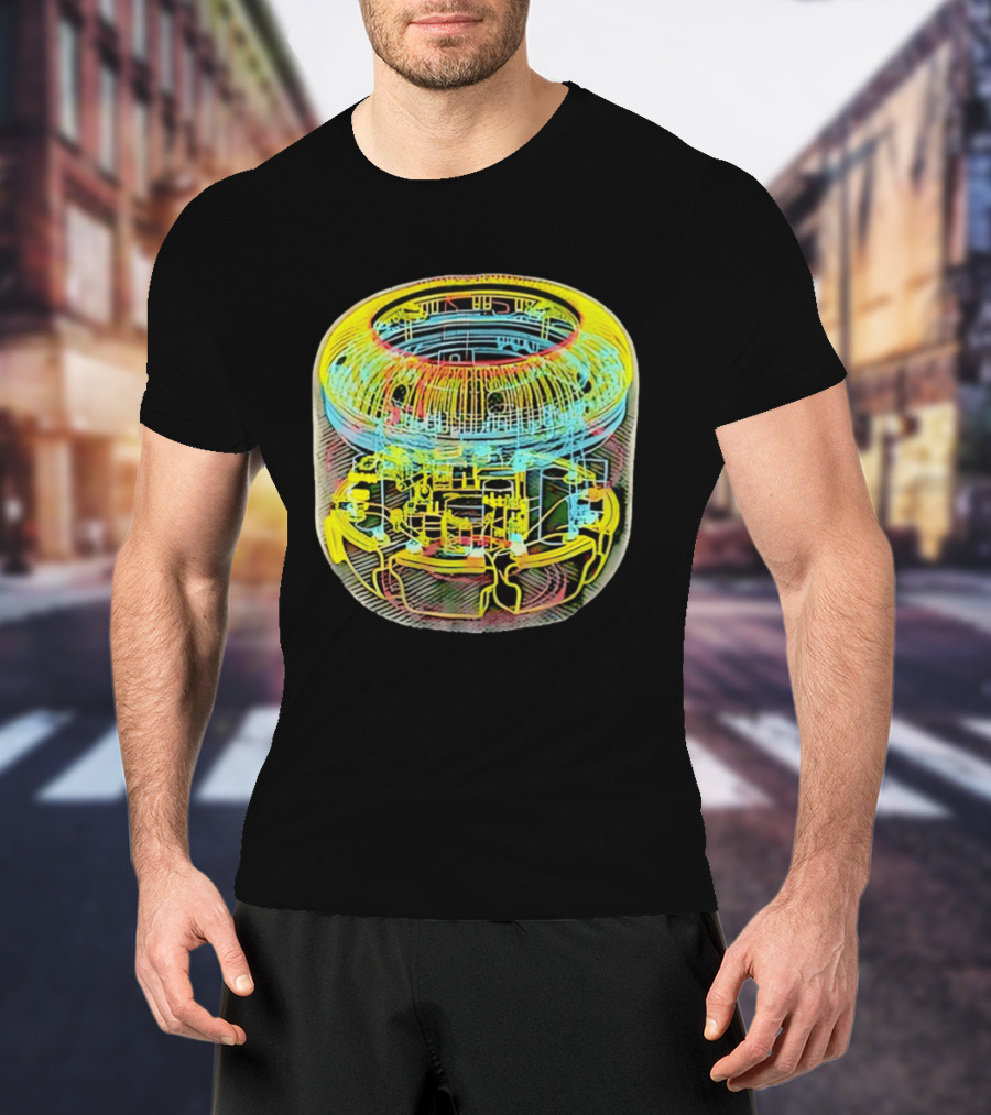 MKER Nuclear Reactor Schematic Blueprint Energy T-Shirt