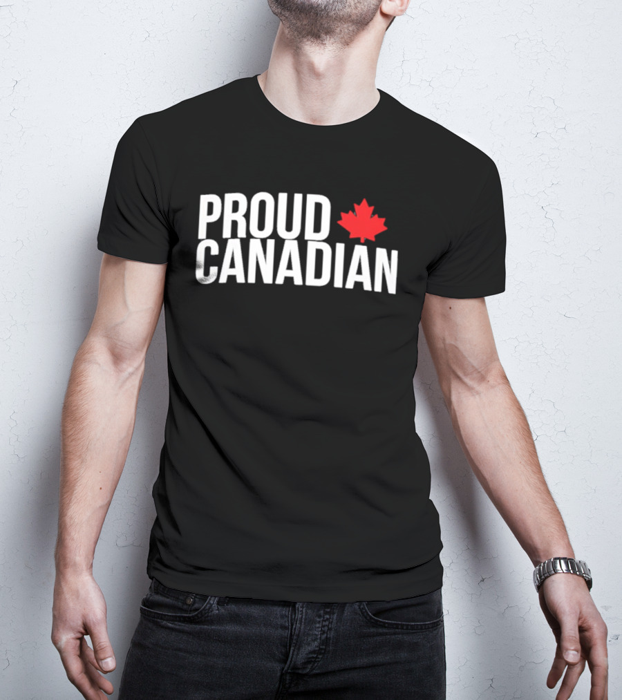 Proud Canadian Maple Leaf T-Shirt