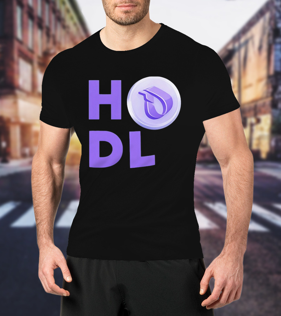 HODL Crypto Purple T-Shirt