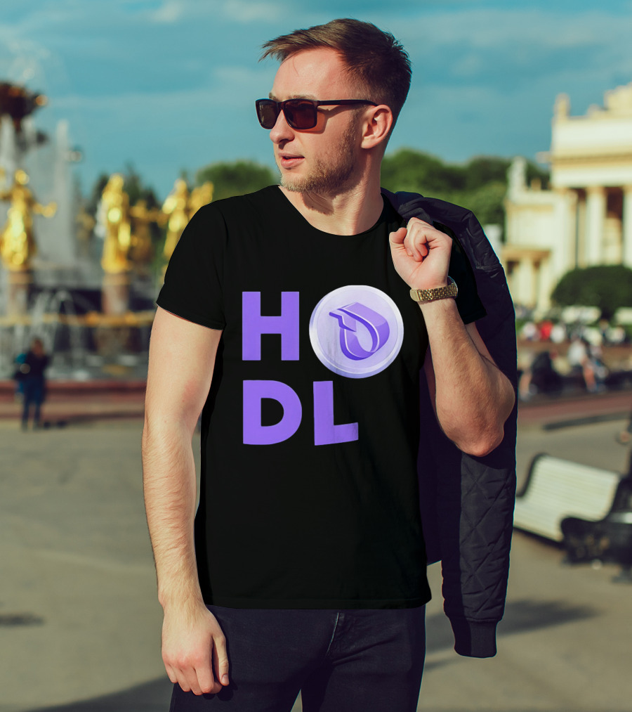 HODL Crypto Purple T-Shirt