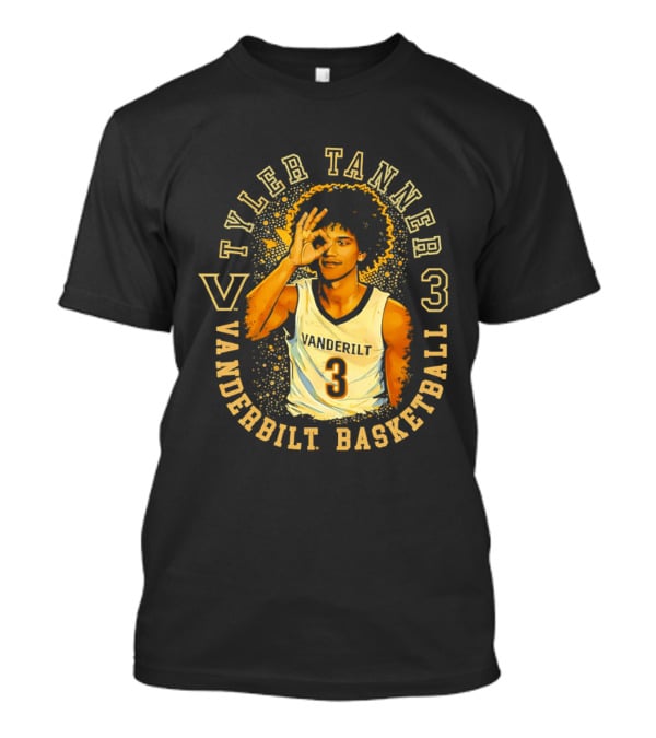 Tyler Tanner Vanderbilt Basketball 3 Commodores T-Shirt