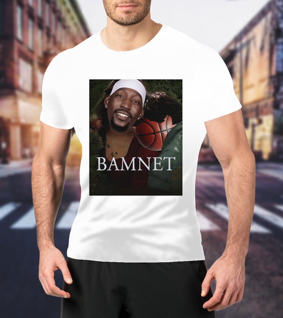 Bamnet Bam Adebayo Miami Heat Meme Basketball Headband T-Shirt