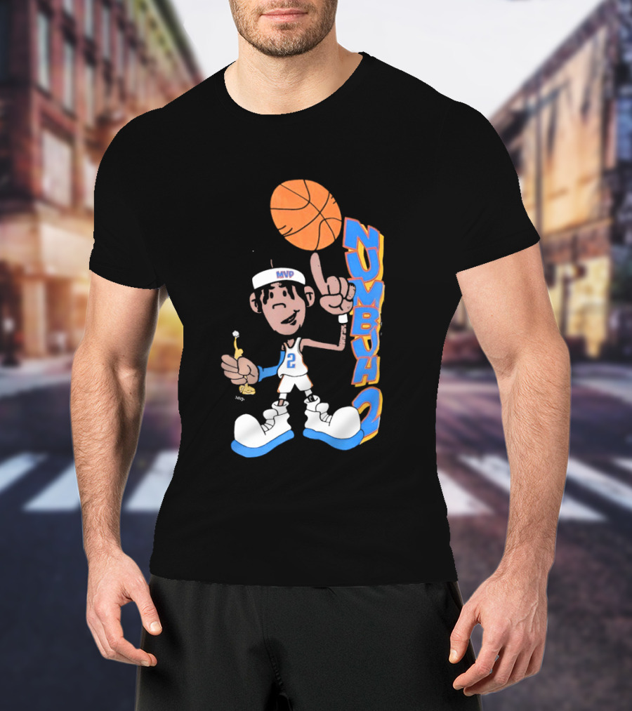 Jalen Brunson MVP Numbuh 2 New York Knicks Basketball T-Shirt