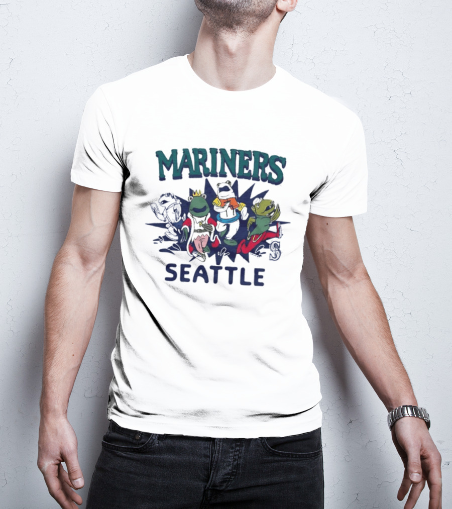 Mariners Seattle Frogs Racing Team T-Shirt
