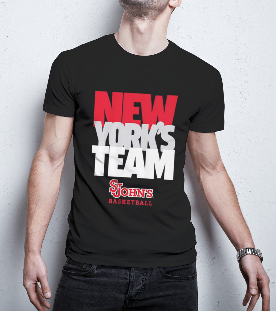 New York's Team St John's Basketball T-Shirt