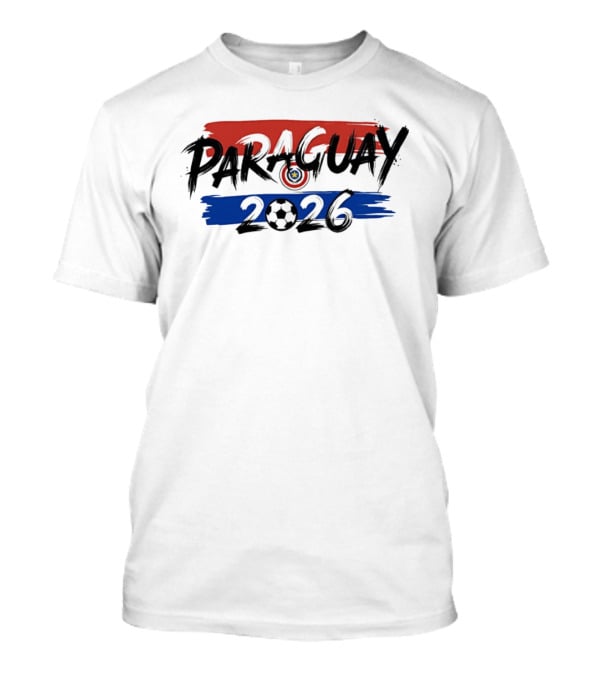 Paraguay 2026 World Cup Soccer Team Fan Gear T-Shirt
