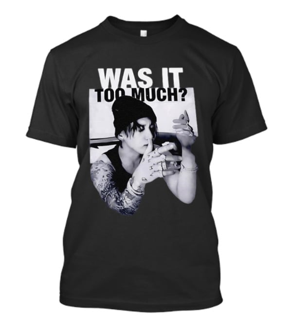 BTS Jungkook Was It Too Much Tattoo T-Shirt