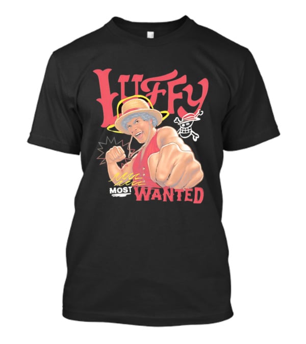Luffy Most Wanted One Piece Live Action Season 2 T-Shirt