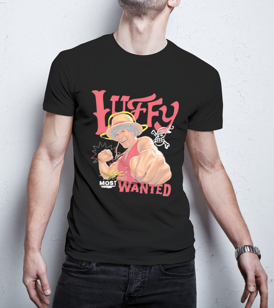 Luffy Most Wanted One Piece Live Action Season 2 T-Shirt
