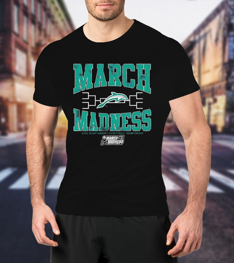 Jacksonville Dolphins 2026 NCAA Women's Basketball March Madness T-Shirt