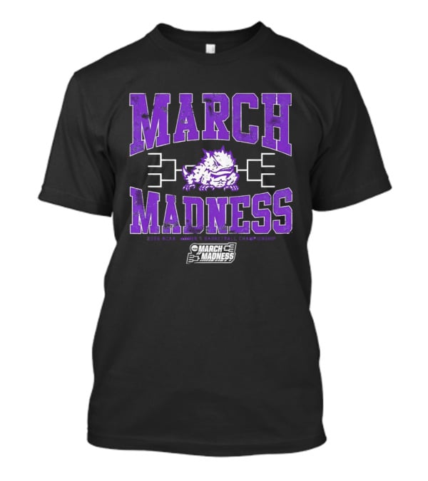 TCU Horned Frogs March Madness 2026 NCAA Women's Basketball Championship T-Shirt