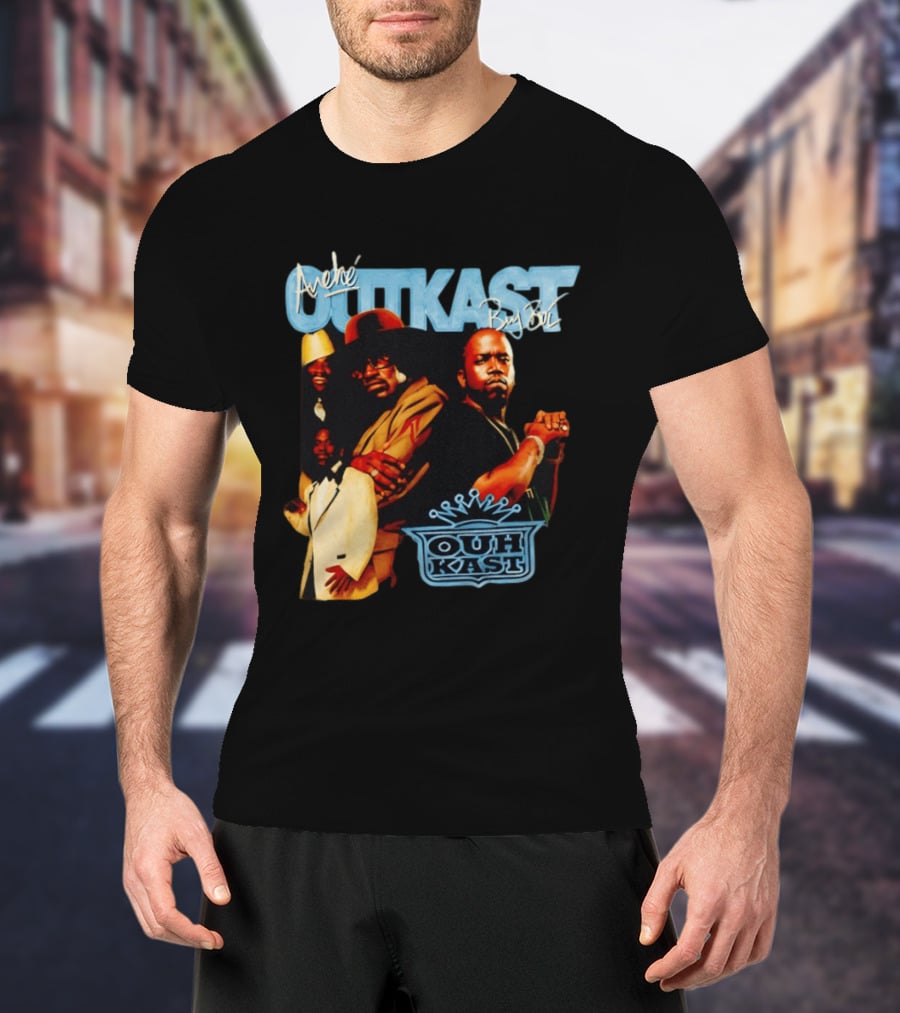 Outkast André 3000 Big Boi Signatures Iconic Hip Hop Collection T-Shirt