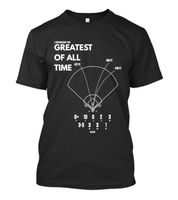 Greatest Of All Time Los Angeles Dodgers Baseball Chi Chi Wu 1988 1991 T-Shirt