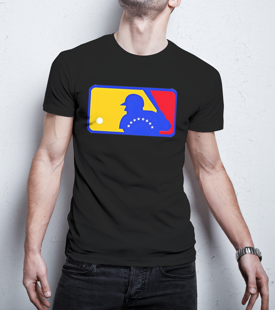 Stars And Bars Baseball T-Shirt