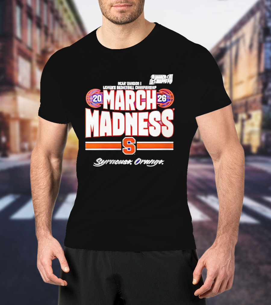 Syracuse Orange 2026 March Madness Basketball T-Shirt