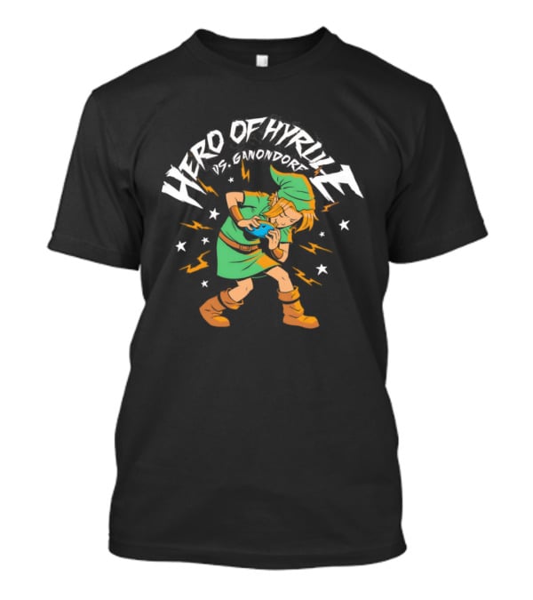 Hero Of Hyrule Legend Of Zelda Retro Gaming T-Shirt