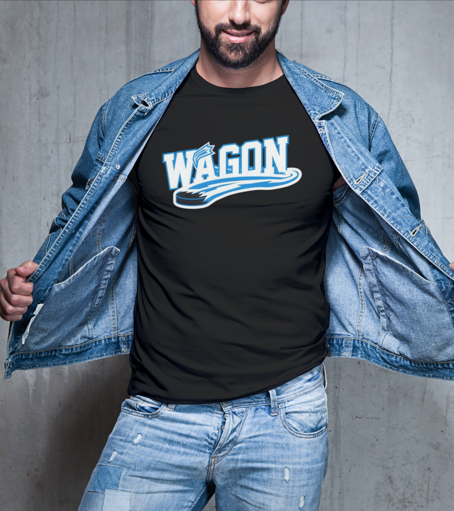 NHL Colorado Avalanche Wagon Hockey Puck T-Shirt