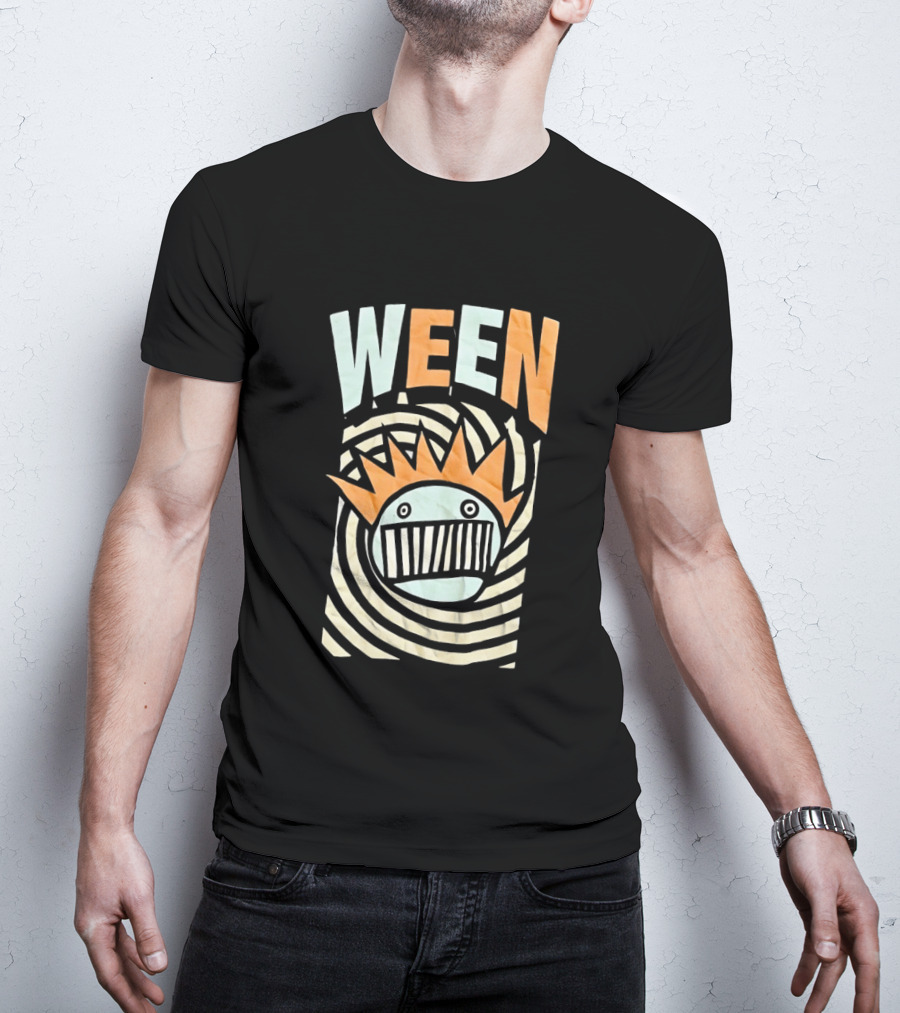 Ween 2017 Tour Boognish Icon Spiral T-Shirt