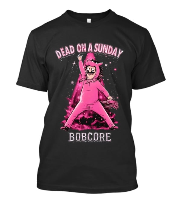 Dead On A Sunday Bobcore Pink Costume T-Shirt
