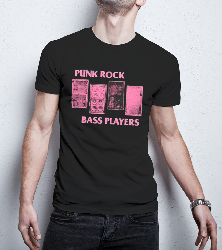 Punk Rock Bass Players Amplifier Speaker Stacks T-Shirt