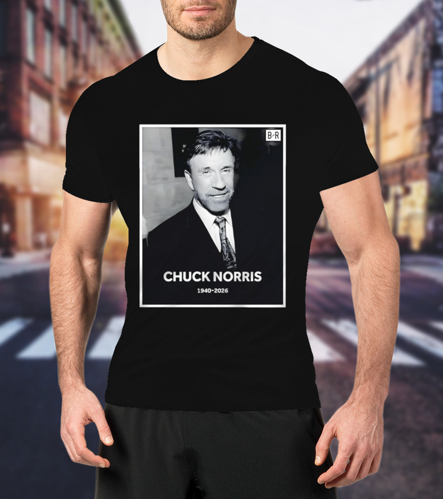 Chuck Norris 1940 2026 B R Legend T-Shirt