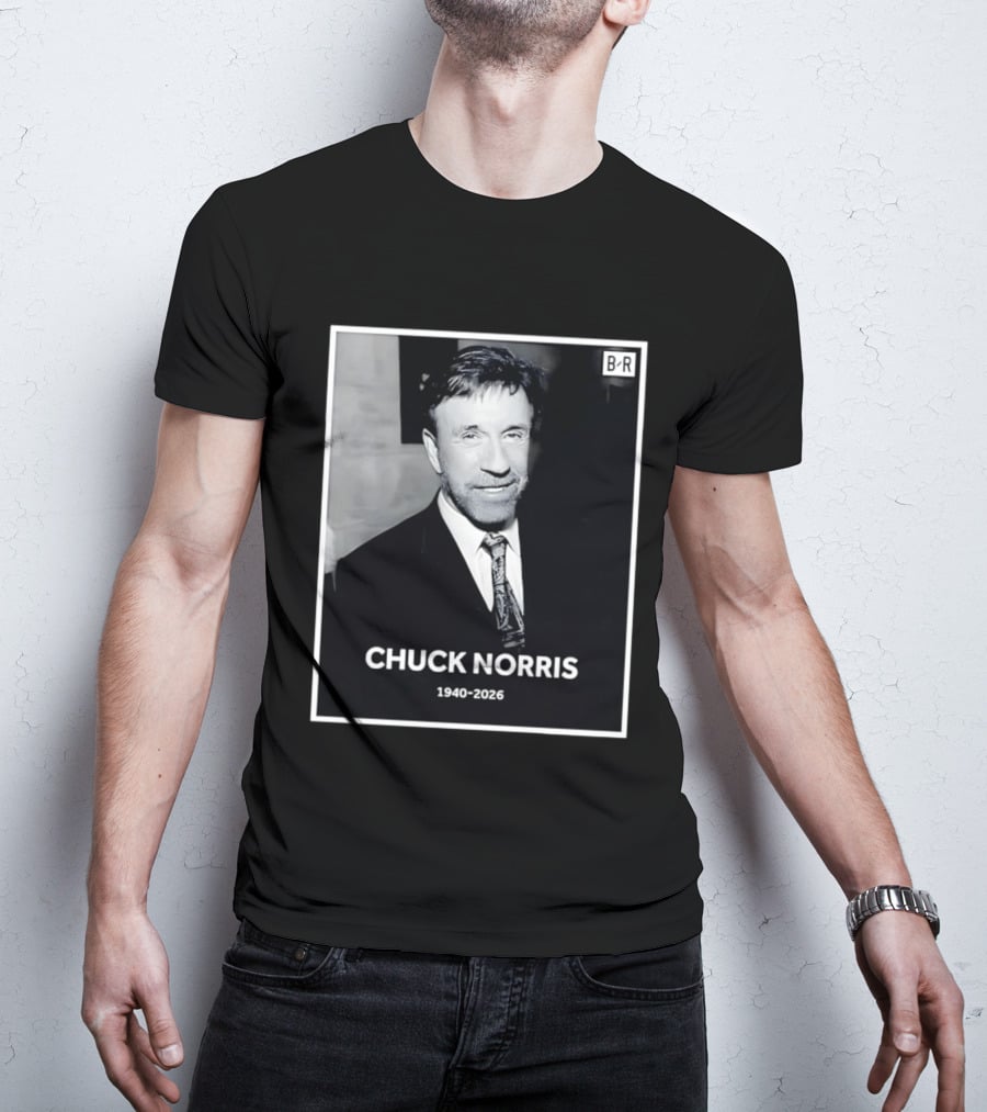 Chuck Norris 1940 2026 B R Legend T-Shirt