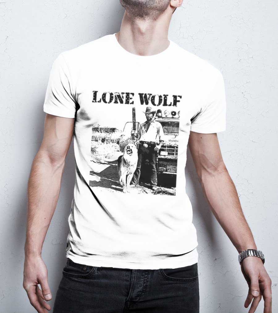 Chuck Norris Lone Wolf McQuade Vintage Action Scene T-Shirt