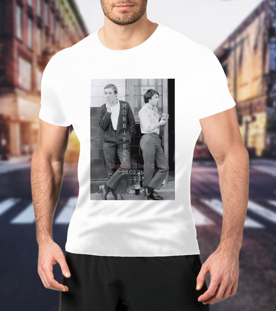 Morrissey London The O2 28.02.26 T-Shirt