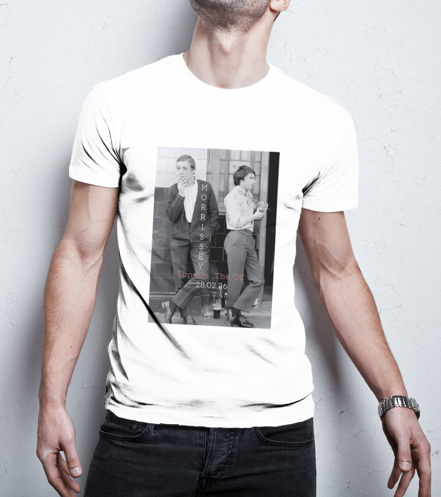 Morrissey London The O2 28.02.26 T-Shirt