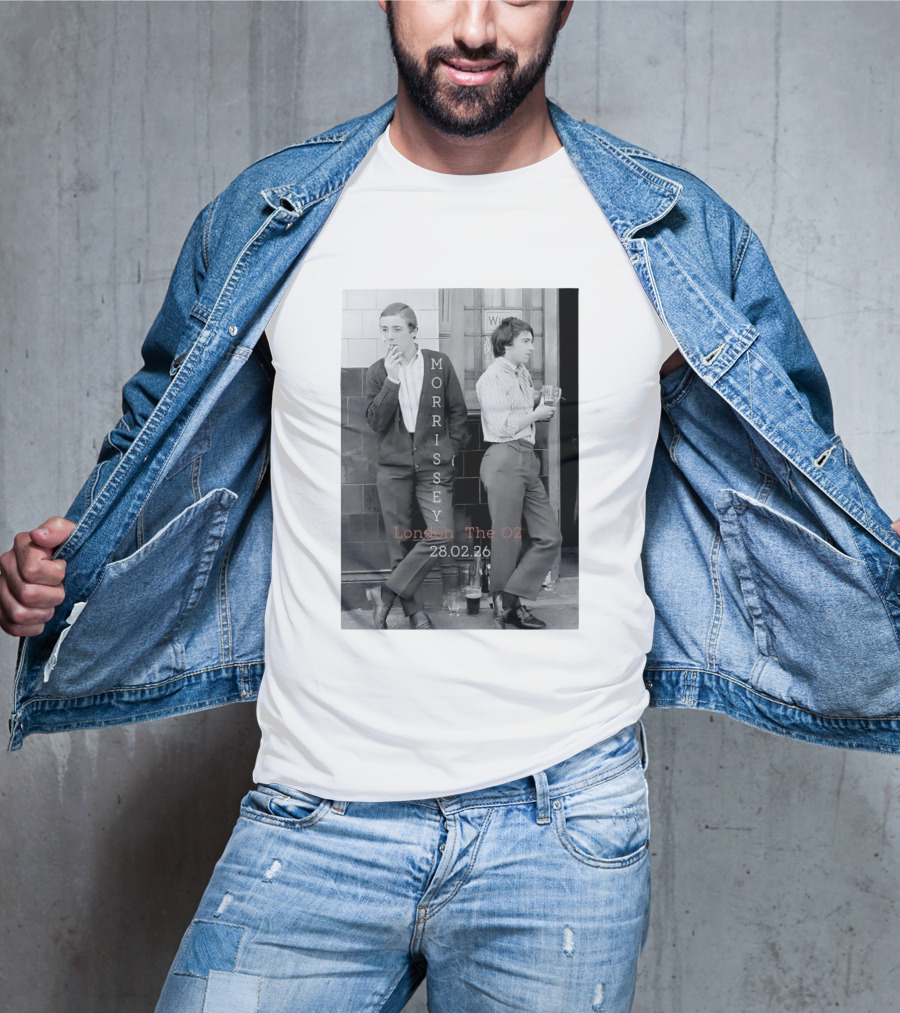 Morrissey London The O2 28.02.26 T-Shirt