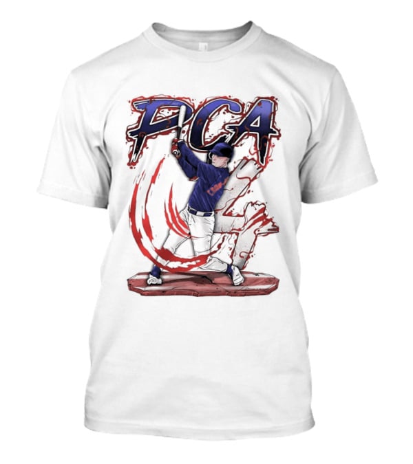 PCA Player Of 4 Philadelphia Phillies Baseball 2026 Batter Stance Action T-Shirt