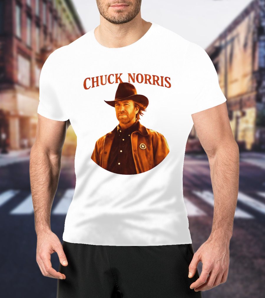Chuck Norris Western Cowboy Legend T-Shirt