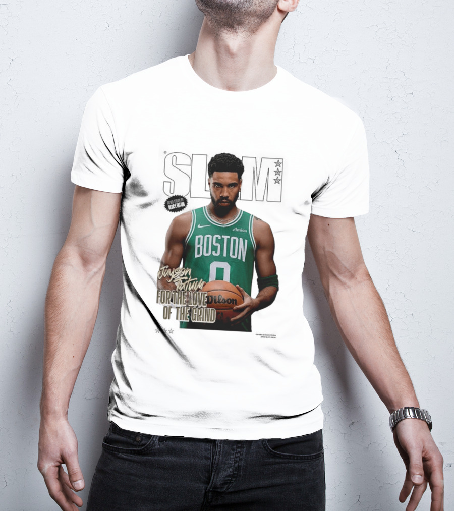 SLAM 261 Jayson Tatum Boston Celtics For The Love Of The Grind T-Shirt
