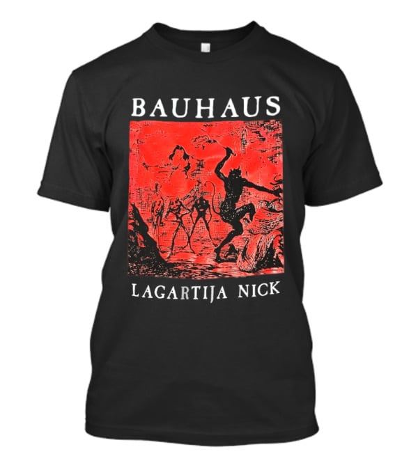 Bauhaus Lagartija Nick Mythical Creature Devil T-Shirt