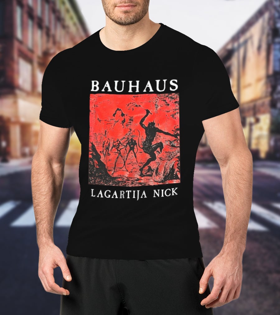 Bauhaus Lagartija Nick Mythical Creature Devil T-Shirt