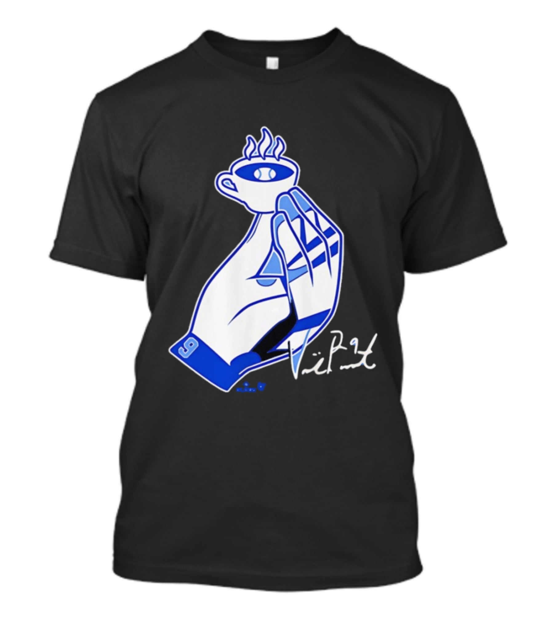 Vinnie Pasquantino Che Vuoi Espresso 9 Baseball Glove Cup Signature T-Shirt