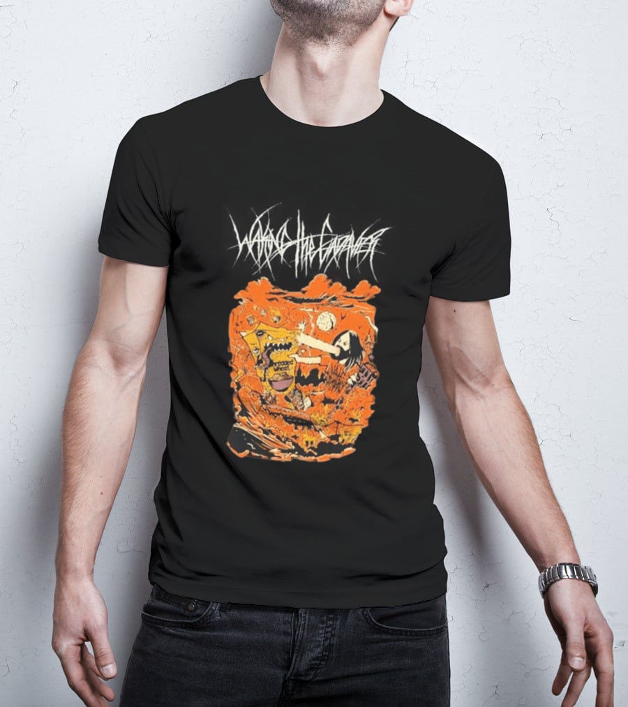 Waking The Cadaver Don Vs Wheat Monster Battle Scene T-Shirt