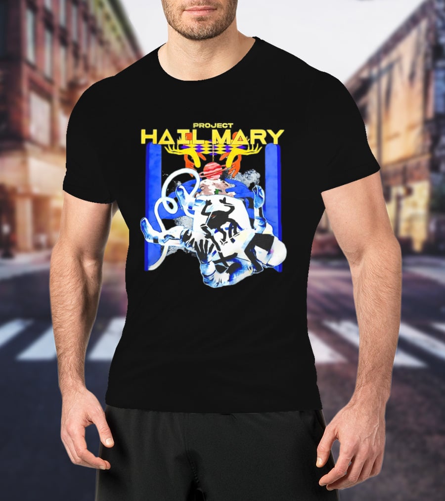 Hail Mary Sci Fi Space Adventure Book Lover T-Shirt
